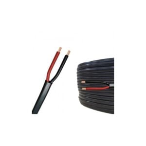 Cablu Electric Plat Negru 2X0,75mm (MYYUP). 100M/Rola