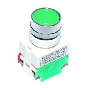 INTRERUPATOR PUSH MOTOR LAY-7 Verde