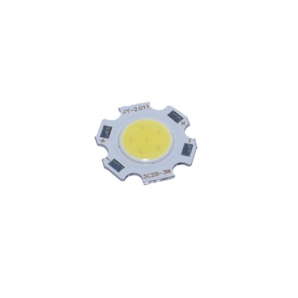 Led Cob 11mm , Putere 3W Alb-Rece